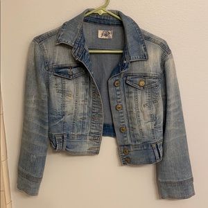 Cropped Denim Jacket